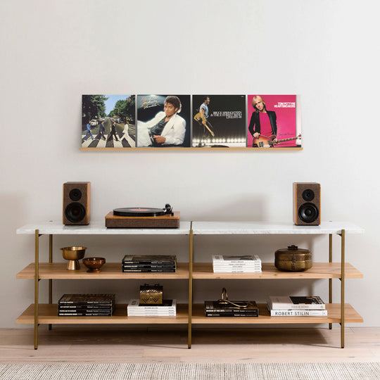 4 Record display shelf